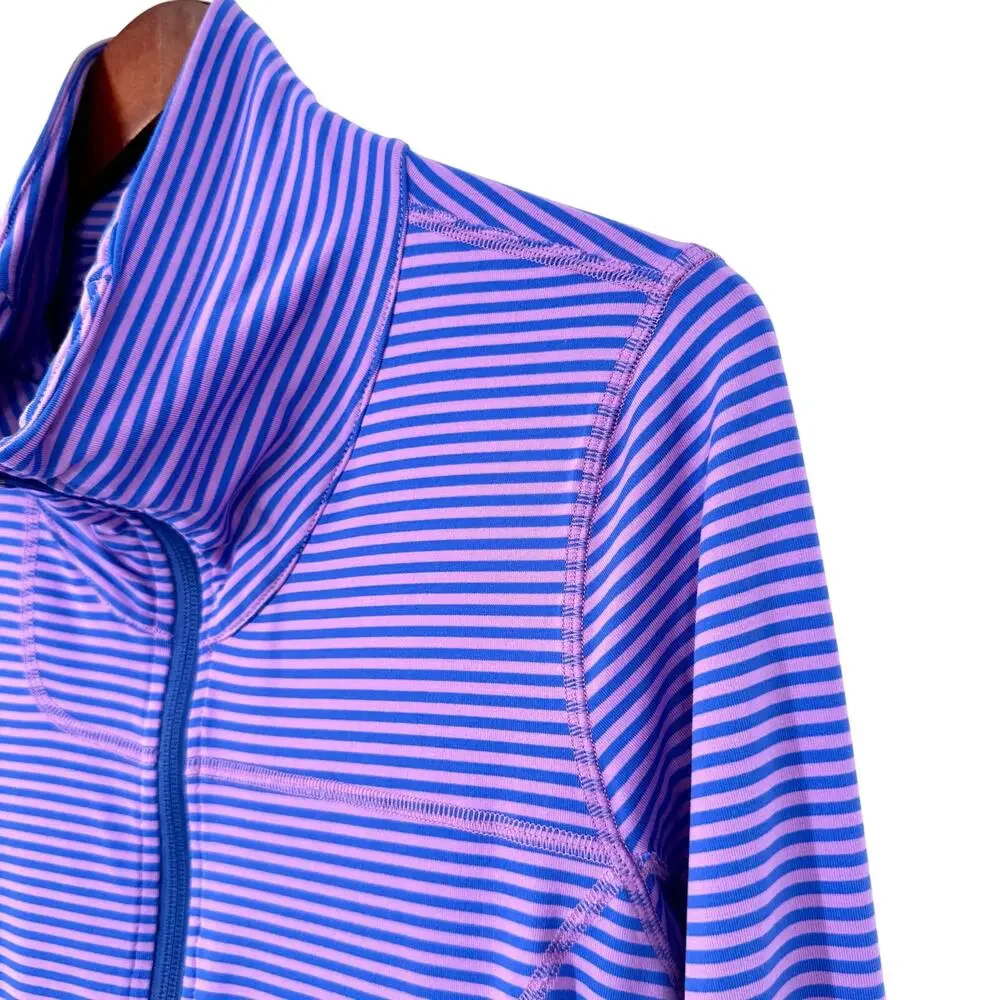 Lole Sz XL Womens Purple Long Sleeve UPF50 Athletic Jacket Shirt Top Workout - Picture 6 of 10